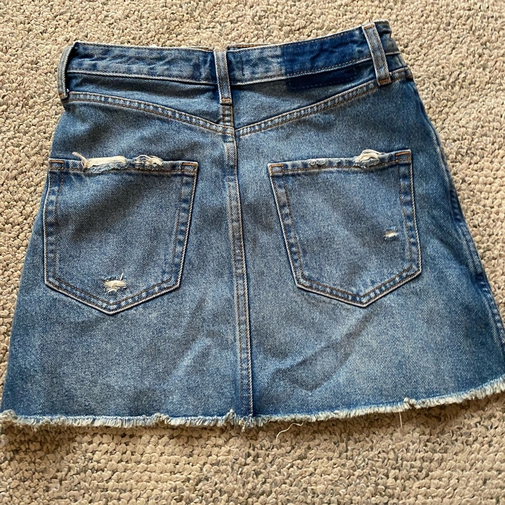 Abercrombie denim skirt - Picture 2 of 3